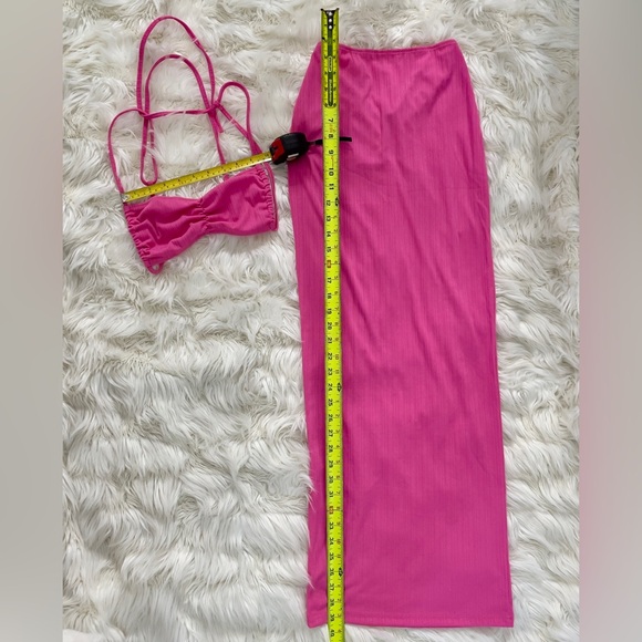 White Fox Boutique Dresses & Skirts - White Fox Boutique Hot Pink Maxi Skirt